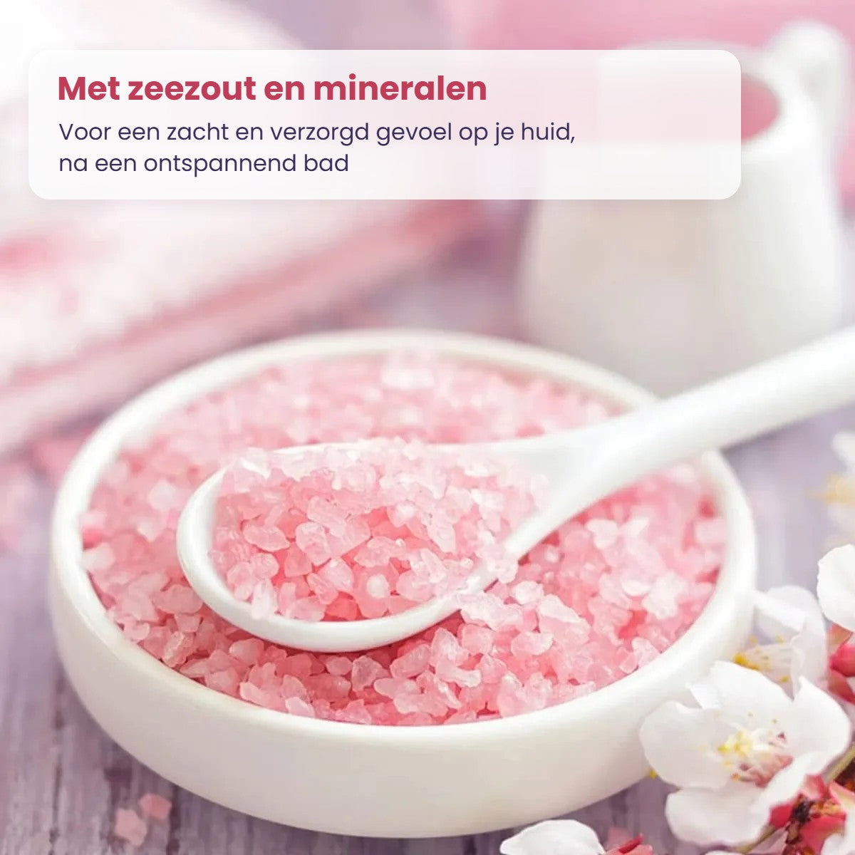 Met zeezout en mineralen