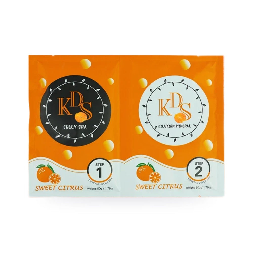 Jelly Spa Voetenbad, geur zoete citrus