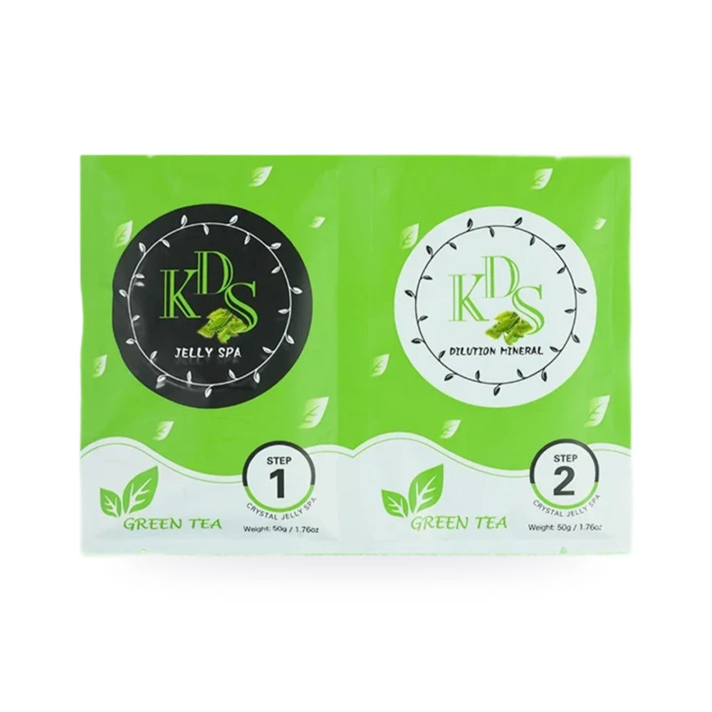 Jelly Spa Voetenbad, geur groene thee